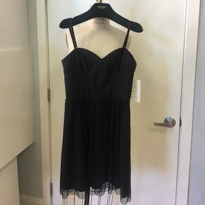 Bustier Dress with Polka Dots